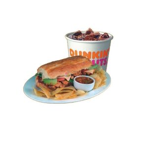 Dunkin Donuts Sandwich & Drink