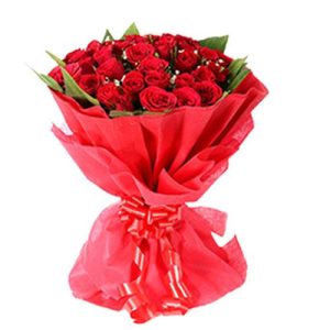 24 Red Roses Bouquet