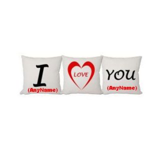 3 I Love You Cushion