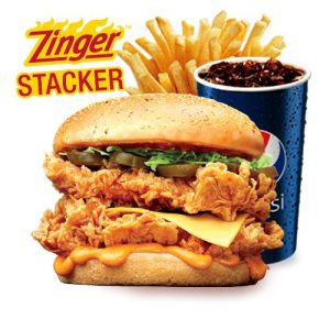 Zinger Stacker Combo