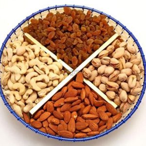 dry fruits tray