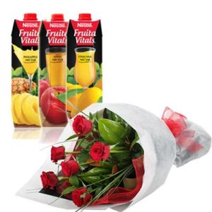 Mango Juices with Roses