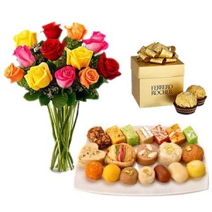 Mithai, Roses & Chocolates