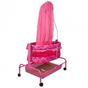 Swing Cot for kids – Pink